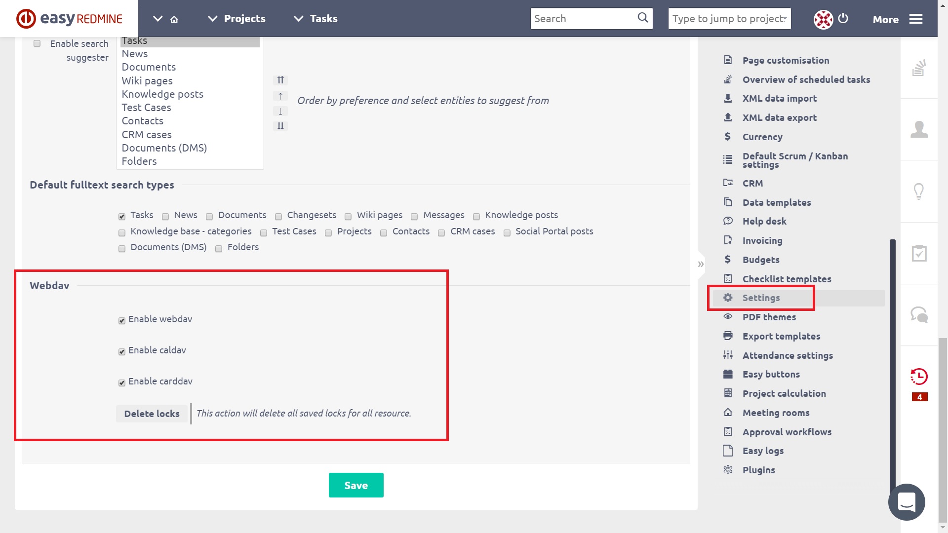 CalDAV Synchronize your calendar in Easy Redmine to your mobile